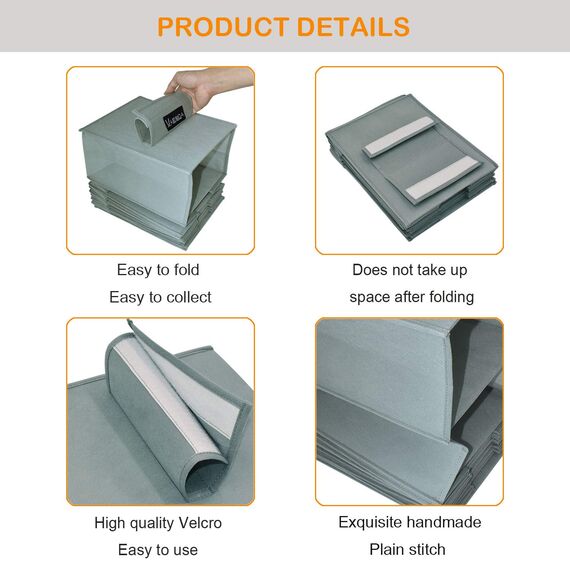 VAESIDA Hutablage & Baseball Kappen-Halter – 10 Regale, hängender Schrank für Baseballhut-Aufbewahrung – Hut-Organizer geeignet für alle Arten von Hüten