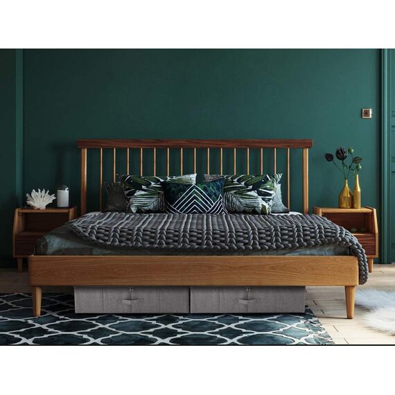 iwill CREATE PRO 70x40x18cm, faltbare waschbare Unterbett-Aufbewahrungsbehälter mit Reißverschluss, Kleiderschrank-Schrank-Organizer-Behälter für Kleidung, Schuhe, Spielzeug, schwarz-grau