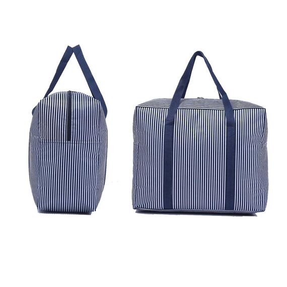 Generic HYID wasserdichte, Dicke, Aufbewahrungstasche, 600D, Oxford-Organizer, Reisegepäcktasche für Decken, Bettdecken, Kissen, Umzüge (blau, groß), Acrylic