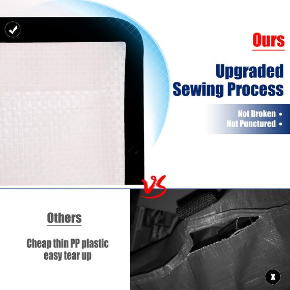 Cosy Family Robuste und extra große Umzugstaschen mit Rucksackgurten – starke Griffe und Reißverschlüsse, platzsparende Aufbewahrungstaschen, zusammenklappbar, Alternative zu Umzugskartons, 8 Stück