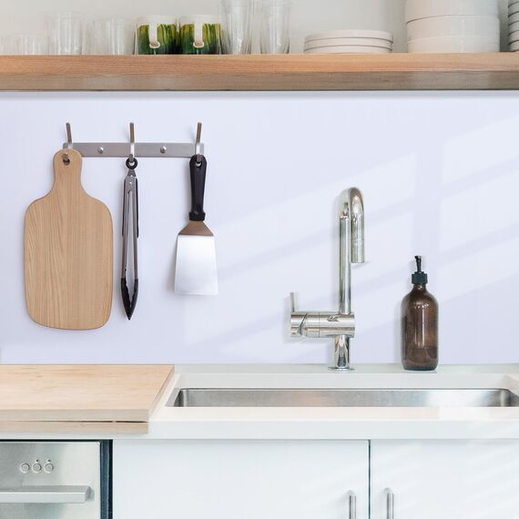 Qiannhee Hakenleiste Kleiderhaken Silber 30cm bis 30kg Garderobenleiste Edelstahl Garderobenhaken Kinder mit 3 Haken Wandhaken Hakenleiste Garderobe Wandmontage für Jacken Mäntel Handtaschen, 2 Stück