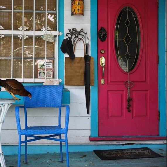 ChasBete Haken Gusseisen Vintage Wandhaken, Rustikale Garderobenhaken, Krake Wandhaken Schwarz mit 6 Tentakeln