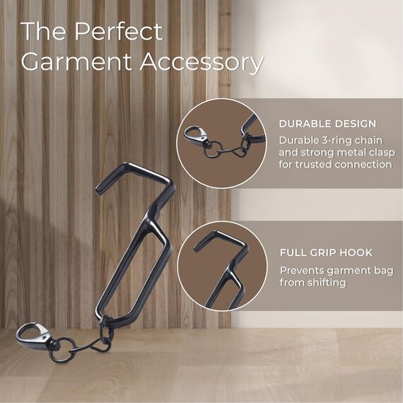 Briggs & Riley Kleidersack-Haken, Schwarz, Einheitsgröße, Kleidersack-Haken