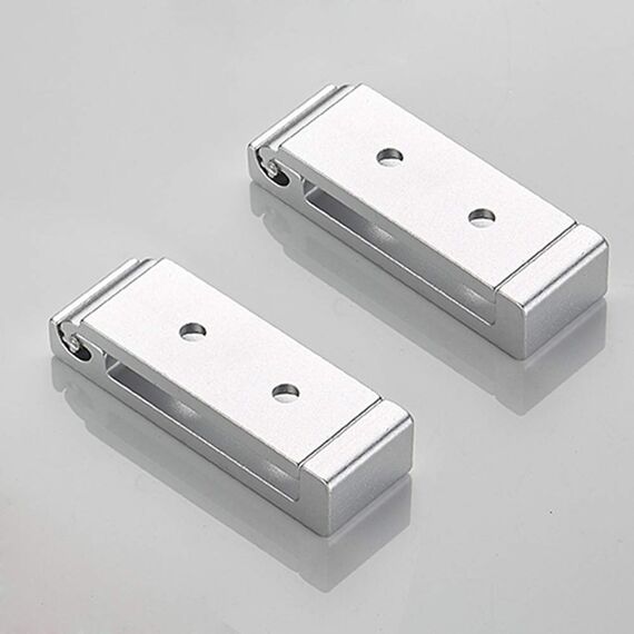 ZEYU Faltbare Kleiderhaken, 5 Stück, Wandhaken zum Aufhängen von Kleiderhaken, Hardware, robuste Aluminium-Legierung, Kopfhörer-Halter, Haken, rostfrei, Taschen, Fitnessgeräte (Silber)