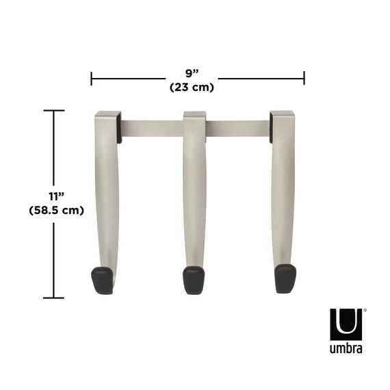 Umbra Schnook Tür-Multihaken, Schwarz