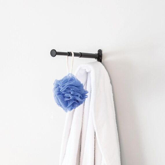 Franklin Brass Mattschwarz, ovaler Verlängerungshaken, B45618M-FB-R