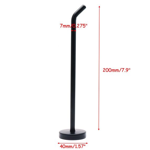Rannb Lange Haken aus Edelstahl, 200 mm Länge, 2 Stück