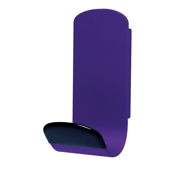 UNILUX magnetischer Garderobenhaken STEELY, lila