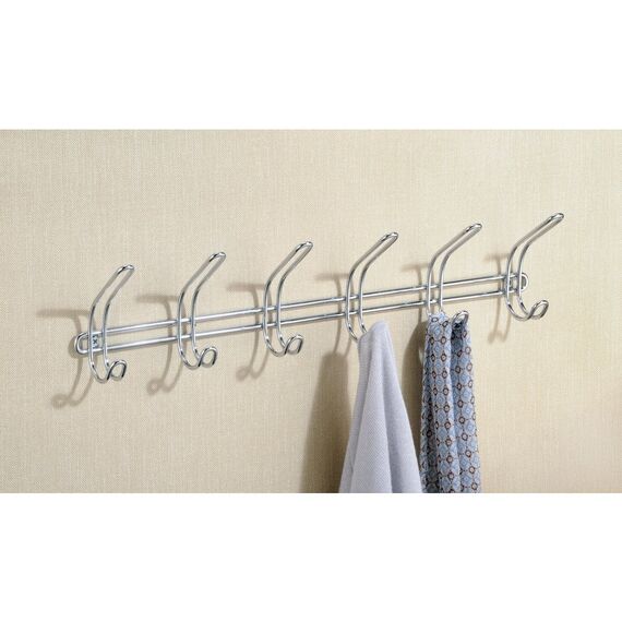 iDesign 44032EU Classico Wandmontierte 6-er-Hakenleiste