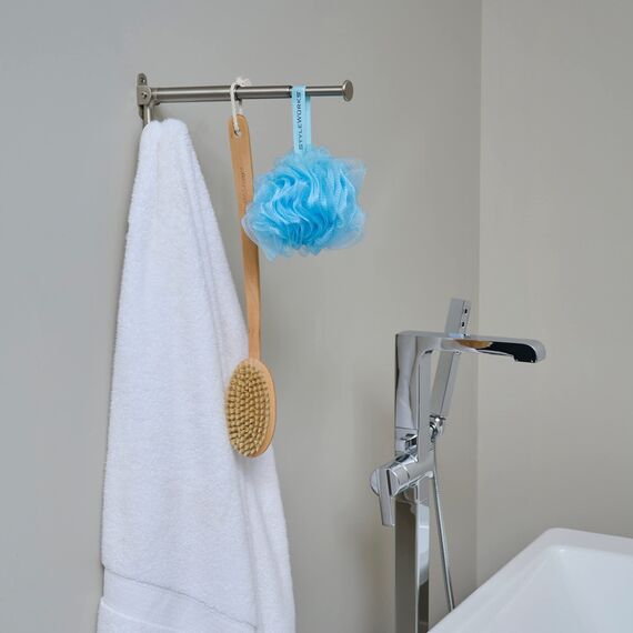 Franklin Brass Verlängerungshaken, oval, reinweiß, B45618M-PW-R