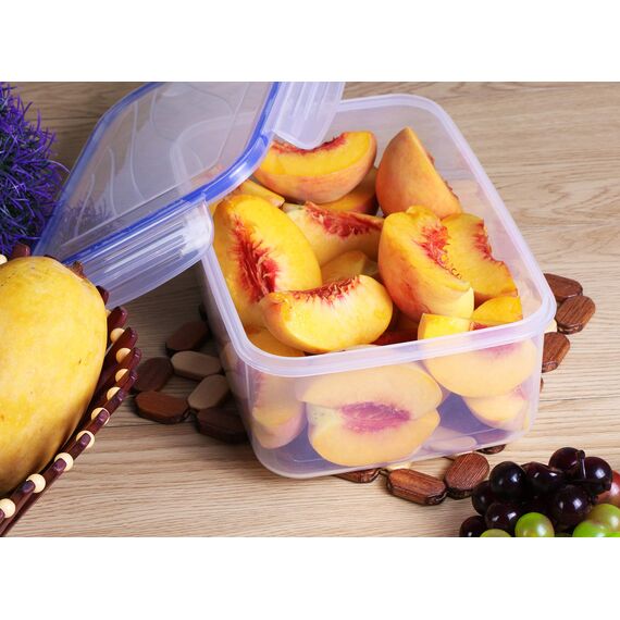 KICHLY 18er Vorratsdosen Mit Deckel (9 Behälter, 9 Deckel) Frischhaltedosen, Meal Prep Boxen Auslaufsicher Gefrierbehälter, BPA-Frei Küchen Aufbewahrungsbox Organizer (Blau)