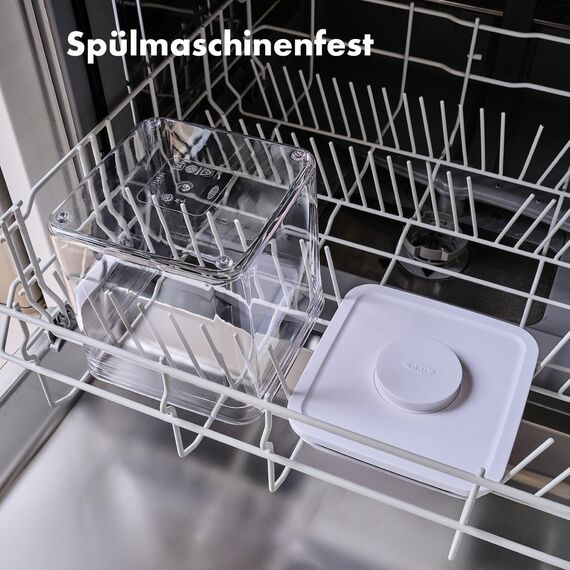 OXO Good Grips POP-Behälter – luftdichte, stapelbare Aufbewahrung von Lebensmitteln – 1 Liter für Rohzucker und mehr Transparent 11234000V1MLNYK