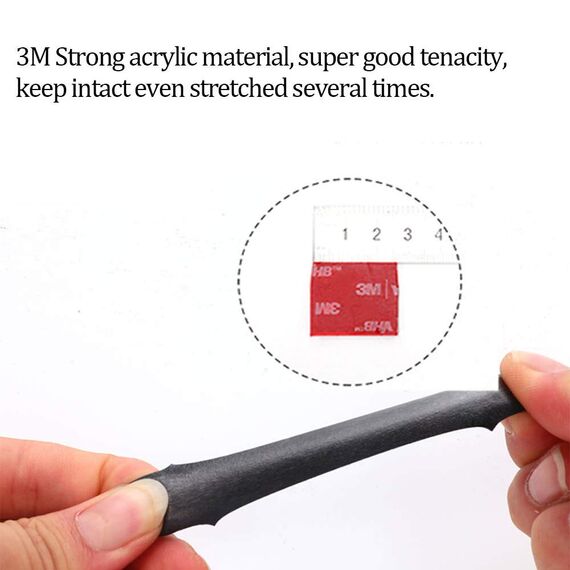 3M Doppelseitiges Klebeband Extra Stark, Wasserfest und Hochtemperaturbeständig für Auto, Heim- und Büro(2,5cm x 4,7m)