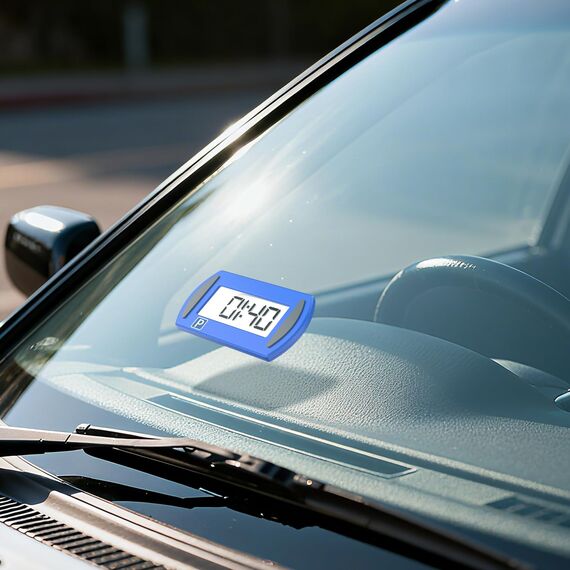 ALAFLY [12 Stück Ersatz Klebepads kompatibel mit Needit Park Mini Parkscheibe, Doppelseitige 3M Hitzebeständig Starke VHB Aufkleber Klebeband Parkuhr Klebepad Set für Windschutzscheibe