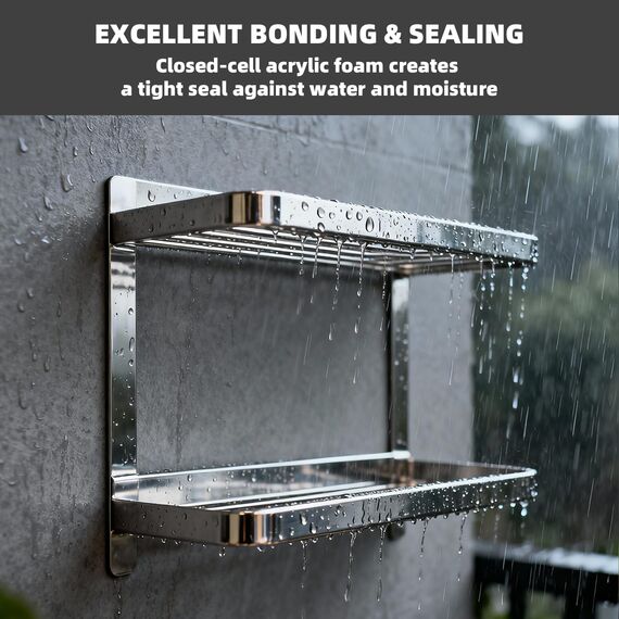 3M Doppelseitiges Klebeband Montageband 50mm x 4.7m Klar 1 Rollen 0.5mm dick 4905 Schaumstoffband Schwerlast Wasserdichtes für Auto Dekoration Heim Büro