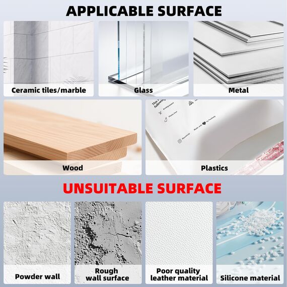 Bulina Doppelseitiges Klebeband Montageband 50mm x 4.7m Weiß 1 Rollen 1.1mm dick 4950 Schaumstoffband Schwerlast Wasserdichtes für Auto Dekoration Heim Büro