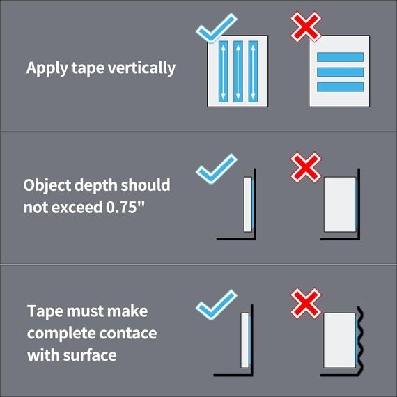 Art3d 8m Doppelseitiges Klebeband Nano Extra Stark Transparent Double Sided Tape 2 Rollen Mehrzweck-Klebeband Teppichmatte Fotorahmen Küche Bastelwandmontage Zuhause AutoTeppich