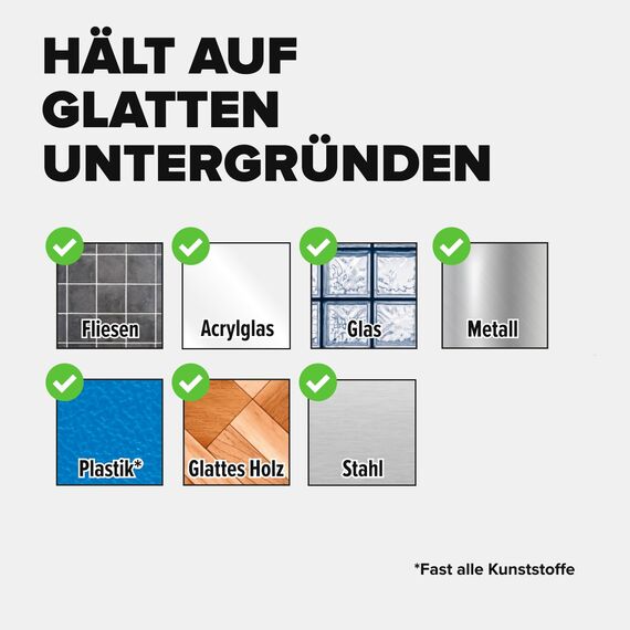 tesa Powerstrips transparent Deko - doppelseitige Klebestreifen für leichte Dekorationen, bis zu 1kg Haltekraft - selbstklebend 1kg 8 Powerstrips