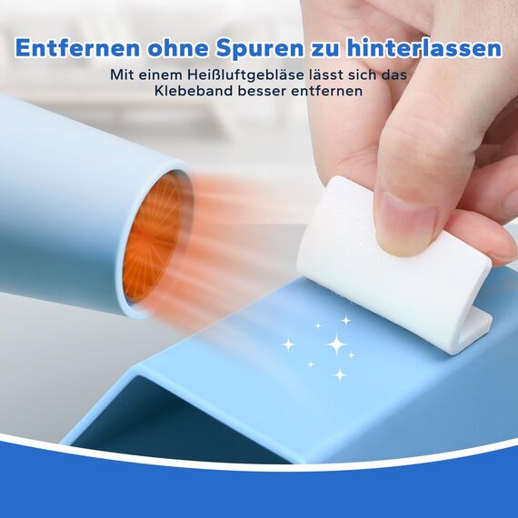 HOMMAND Klebepads Doppelseitig Extra Stark, 40 Stück Doppelseitiges Schaumstoff Klebepads, Wasserfeste Montagepads für Zuhause Büro Auto Schule, Doppelseitige Klebepads Rund/Quadratisch, Weiß