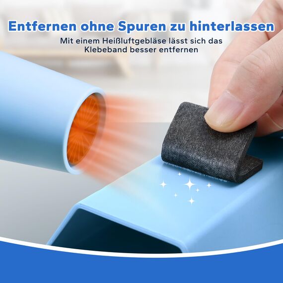 HOMMAND Klebepads Doppelseitig Extra Stark, 50 Stück Schaumstoff Klebepads, Doppelseitiges Klebeband, Wasserfeste Montagepads für Zuhause Büro Auto Schule, Doppelseitige Klebepads Rechteckig, Schwarz