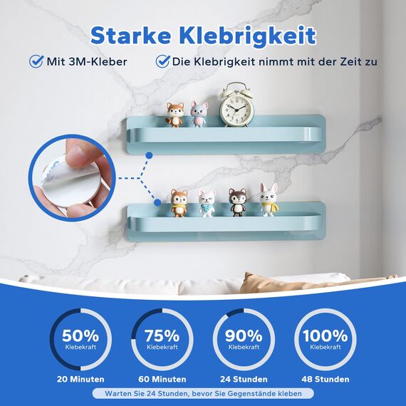 HOMMAND Klebepads Doppelseitig Extra Stark, 60 Stück Schaumstoff Klebepads, Wasserfeste Montagepads für Zuhause Büro Auto Schule, Doppelseitige Klebepads Rund/Rechteckig/Quadratisch, Weiß