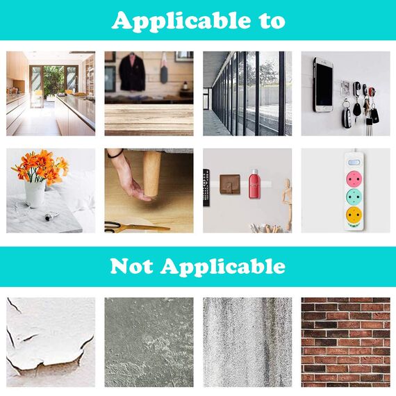 6M Doppelseitiges Klebeband Extra Starkes, Transparentes Abwaschbares Dünn Doppelklebeband, Ablösbar Spurlos Nano Beidseitiges Klebeband für Teppich, Zuhause oder Büro