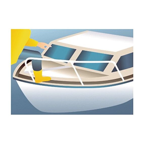 tesa Anti-Rutschband - Rutschfestes Klebeband für innen und außen - Für Treppen, Leitern und glatte Böden - Transparent - 5 m x 25 mm