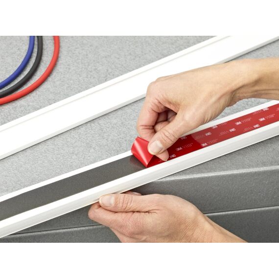 3M VHB 4991F Montage Klebeband doppelseitig - starke und dauerhafte Verbindung von Aluminium, Edelstahl, verzinktem Stahl, Polycarbonat oder ABS - 19mm x 5.5m, Grau, Dicke: 2.3mm (1-er Pack)