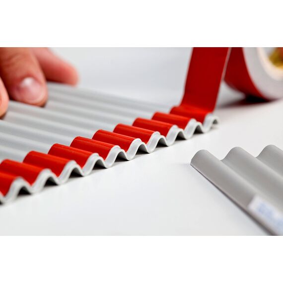 VHB 3M 4941F Montage Klebeband doppelseitig - starke und dauerhafte Verbindung von Aluminium, Edelstahl, verzinktem Stahl, Polycarbonat oder ABS - 19mm x 3m, Grau, Dicke: 1.1mm (1-er Pack)