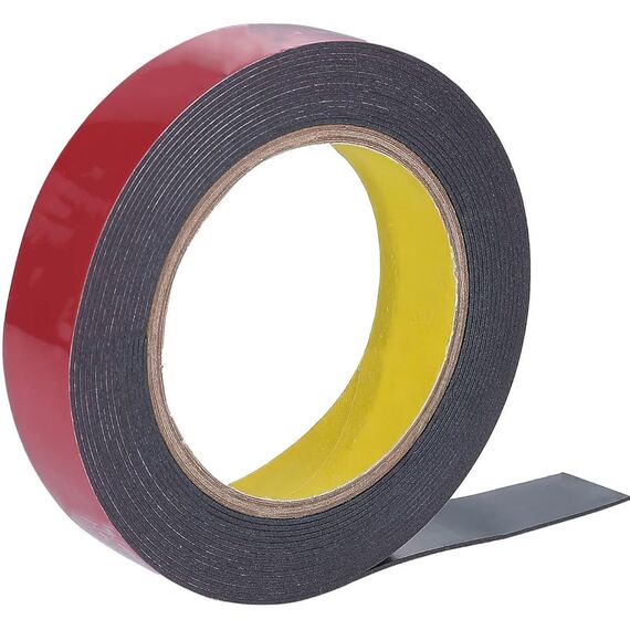 CANOPUS Profi Doppelseitiges Klebeband Extra Stark 4218P Wasserfest (20mm x 3m) Wasserfest Klebeband für den Auto, Kfz, Innen und Außenbereich, Nummernschildhalterung für KFZ, Double Sided Tape