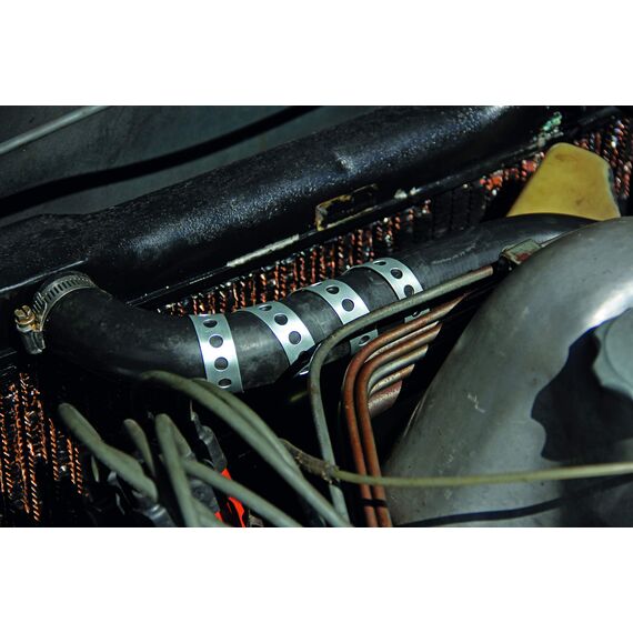 Alberts 334208 Lochband | mit oder ohne Abrollkasette | sendzimirverzinkt | Breite 17 mm | Länge 10 m