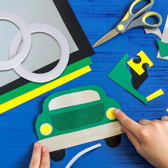 Kesote 5x Klebeband Doppelseitig Selbstklebend Doppelklebeband 3 mm Transparent für Basteln DIY Handwerk 25 Meter