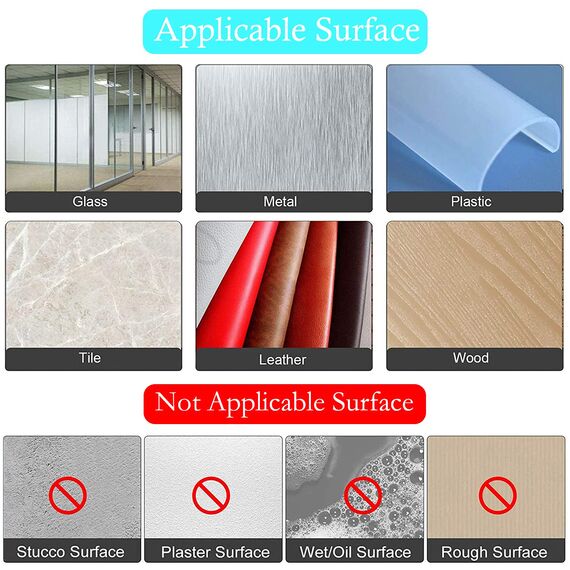 Doppelseitiges Klebeband Extra Stark, Waschbares Spurlos Dünn Nano Tape, Transparent und Ablösbar Beidseitiges Klebeband für Teppich, Zuhause, Küche, Auto oder Büro(10M * 2CM * 2MM)