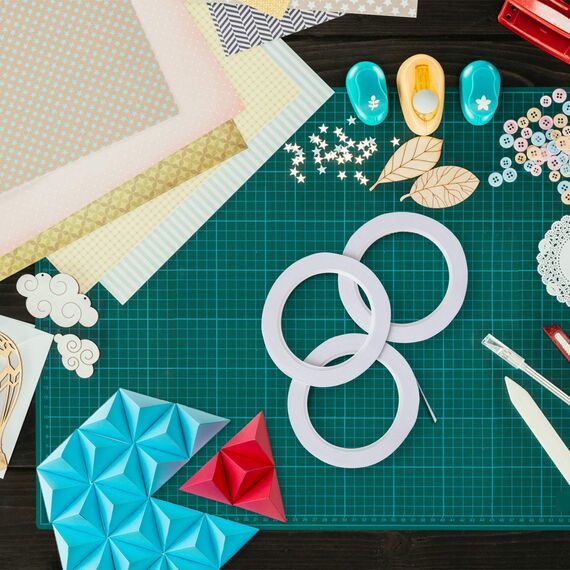 Kesote 5x Klebeband Doppelseitig Selbstklebend Doppelklebeband 3 mm Transparent für Basteln DIY Handwerk 25 Meter