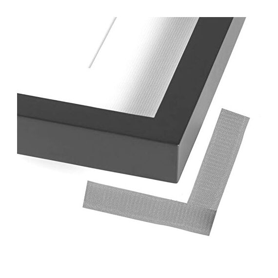 BRAVESHINE 12 Stück Klettband Selbstklebend Extra Stark, Kleben Statt Bohren Starke Klettverschluss,Doppelseitig Klebend (30X150mm)