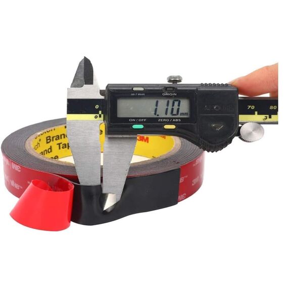 3M VHB 5952 Doppelseitiges Klebeband, extra stark, Montageband / Befestigung, wasserdicht, doppelseitig, 3M, wasserfest, hochtemperaturbeständig, Befestigungsband für LED-Streifen