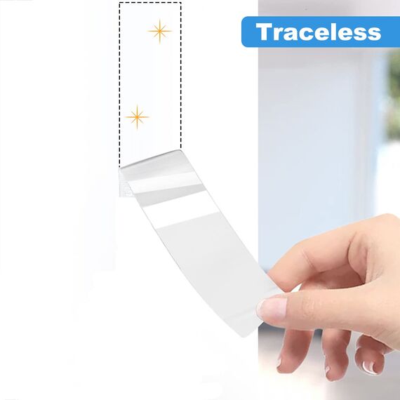 Klettband Selbstklebend Extra Stark, Klebepads Doppelseitig Wiederverwendbar 10 Stück Rechteck Klettverschluss Selbstklebend 3 x 10cm, Weiß