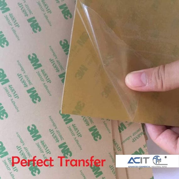 3M 468 MP doppelseitiges Transfer, 5 Blatt (20,30 cm x 20,30 cm)