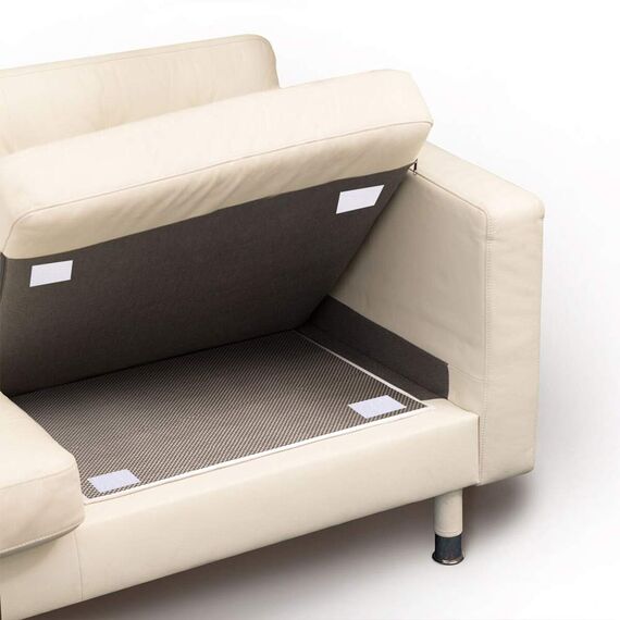 BRAVESHINE 18 Stück Industrie klettband selbstklebend extra stark, kleben statt bohren Starke Klettverschluss,Doppelseitig Klebend (30mmx50mm,Weiß)