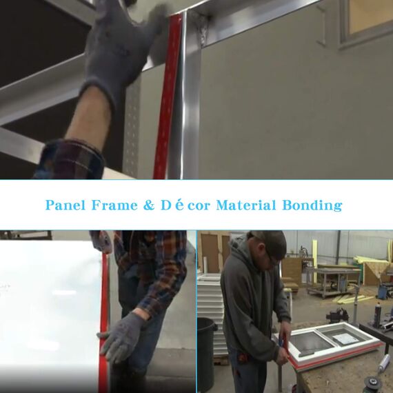 Elover Doppelseitiges Klebeband Extra Stark, VHB Wasserdichtes Schaumband, 9,6m Länge, 24mm Breite Montageband für Wand und LED-Streifen, Auto