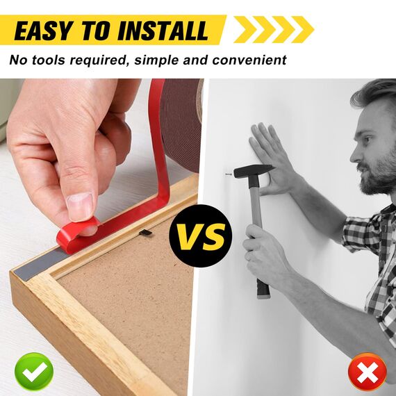 Emitever Doppelseitiges Klebeband - 10m x 10mm, Extra Stark Wasserdichtes Multifunktionales Montageklebeband klebestreifen für Wand und LED-Streifen, Auto, Wohn, Bürodekor