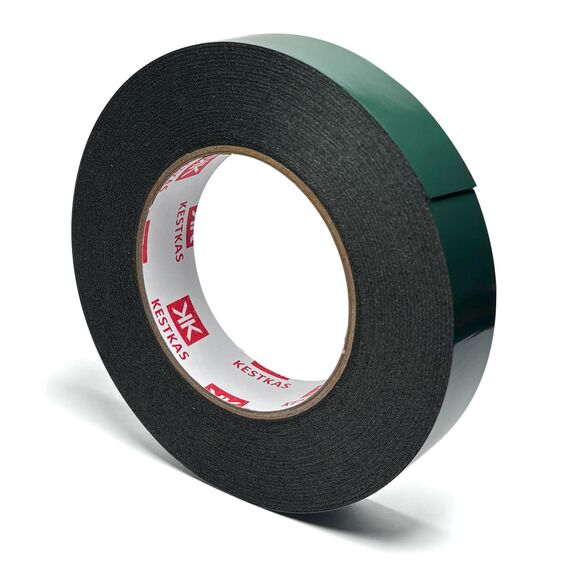 KESTKAS Doppelseitiges klebeband extra stark 25mm x 10m - Extra starkes doppelseitiges Klebeband - Sofortige Befestigung auf mehreren Oberflächen - Montagekleber extra stark