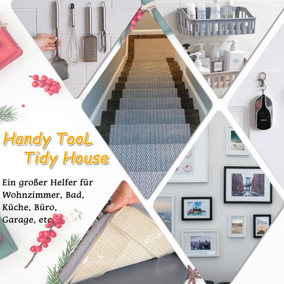 MIMEIMIAI Doppelseitiges Klebeband Extra Stark,3 Meter Klebeband Doppelseitig Transparent Klebepads Abwaschbar Ablösbar Klebestreifen Doppelseitig Spurlos Starker (5M x 3CM x 2MM)