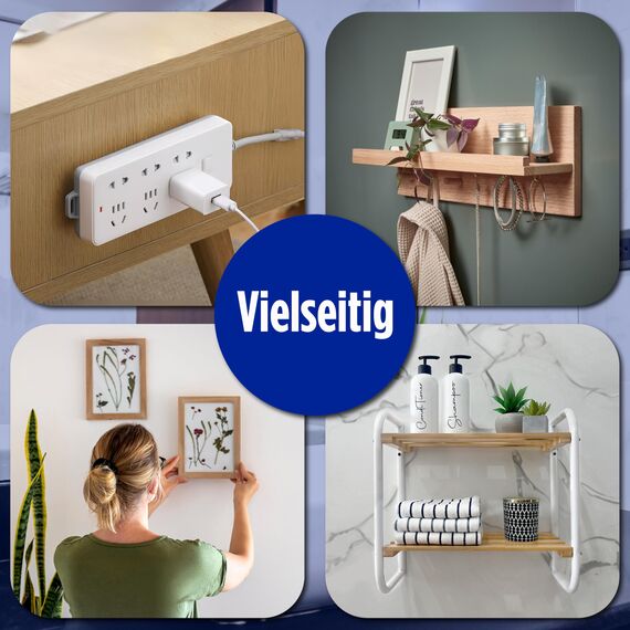 PfX Extrem Starkes Premium Nano Tape [5m] - Neue 2026 Version - Wiederverwendbares Transparentes Nano Klebeband - ACHTUNG EXTREM STARK -