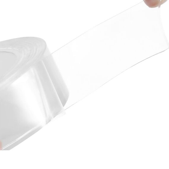 KEYRI Doppelseitiges Klebeband Extra Starkes, Nano Doppelseitiges Klebeband Transparent Tape Spurloses Waschbares Klebeband (9m)