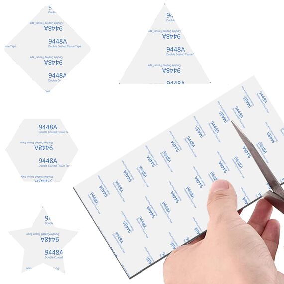 Klettband Selbstklebend Extra Stark, 2 Paare Klettverschluss Selbstklebender Schwarz Nylon Klebepads Klett Power Länge 20cm,Breit 10cm Klettbänder für Haus, Büro, Garage