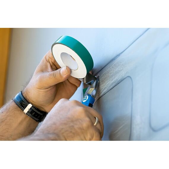 WEICON Montage-Klebeband grau, 3 Meter, doppelseitiges Klebeband, extrem starker Halt auf PE und PP