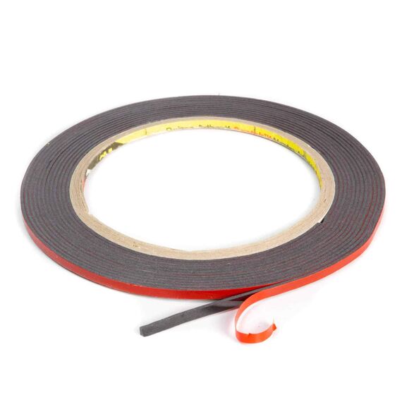 Klebeband doppelseitig 3M PT1100 für Metall und lackierte Oberflächen schwarz stark klebend 3mm x 4m