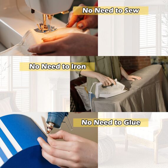 LLPT Doppelseitiges Klebeband Selbstklebeband 19mm x 15m 3 Rollen Transluzent ultradünne Handrisse für DIY Handwerk Scrapbooking Kunst Fotografie Stoff Kleber Änderungen(SPD1915CR03)