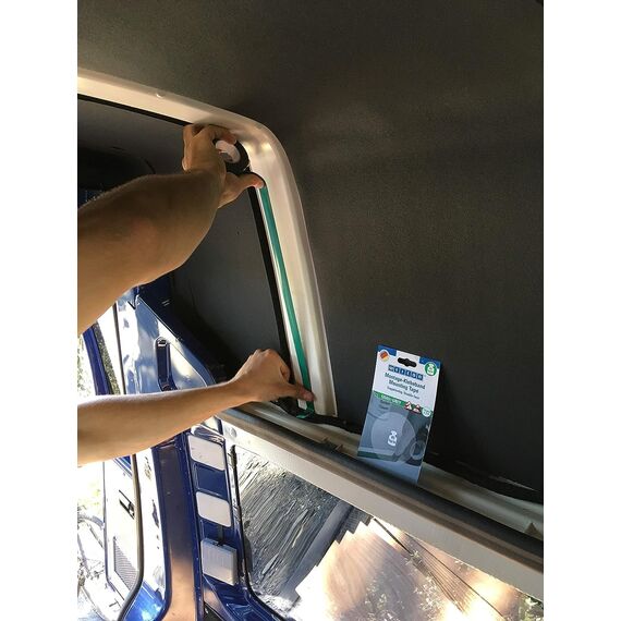 WEICON Montage-Klebeband grau, 3 Meter, doppelseitiges Klebeband, extrem starker Halt auf PE und PP